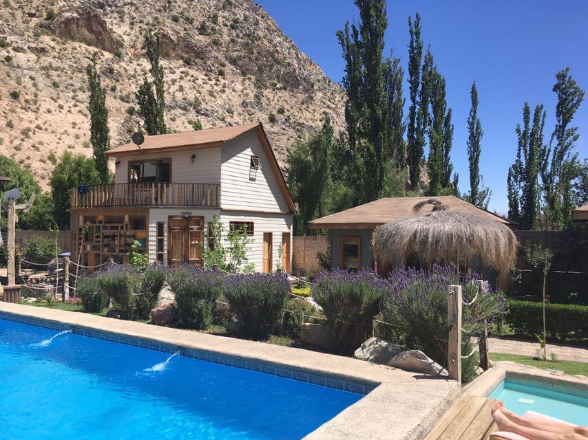 Hotel Faro Del Valle Pisco Elqui Exteriör bild